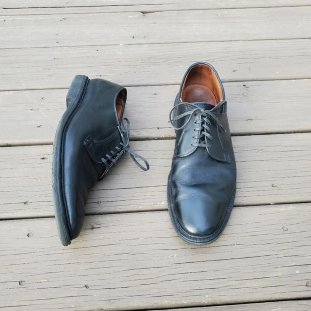 Allen Edmonds Badlands Black Leather Lace-up Oxford Comfort Dress Shoes‎ 11.5